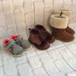 Bundle 3pc Girls shoes size 6